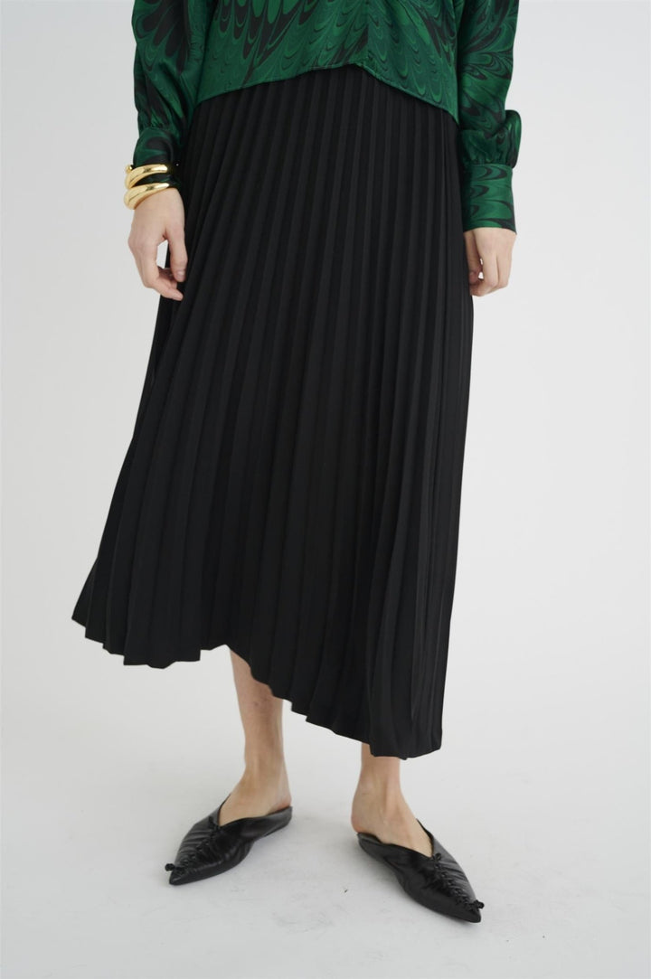 Winiw Pliss Skirt Black | Skjørt | Smuk - Dameklær på nett
