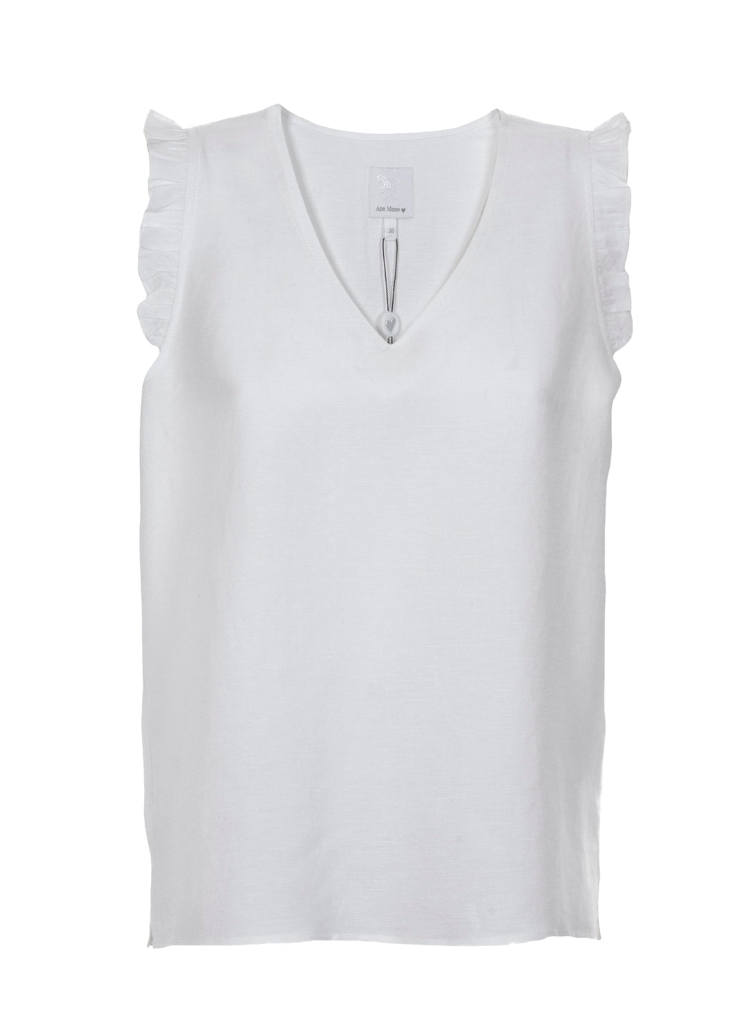 Yara Blouse White | Skjorter og bluser | Smuk - Dameklær på nett