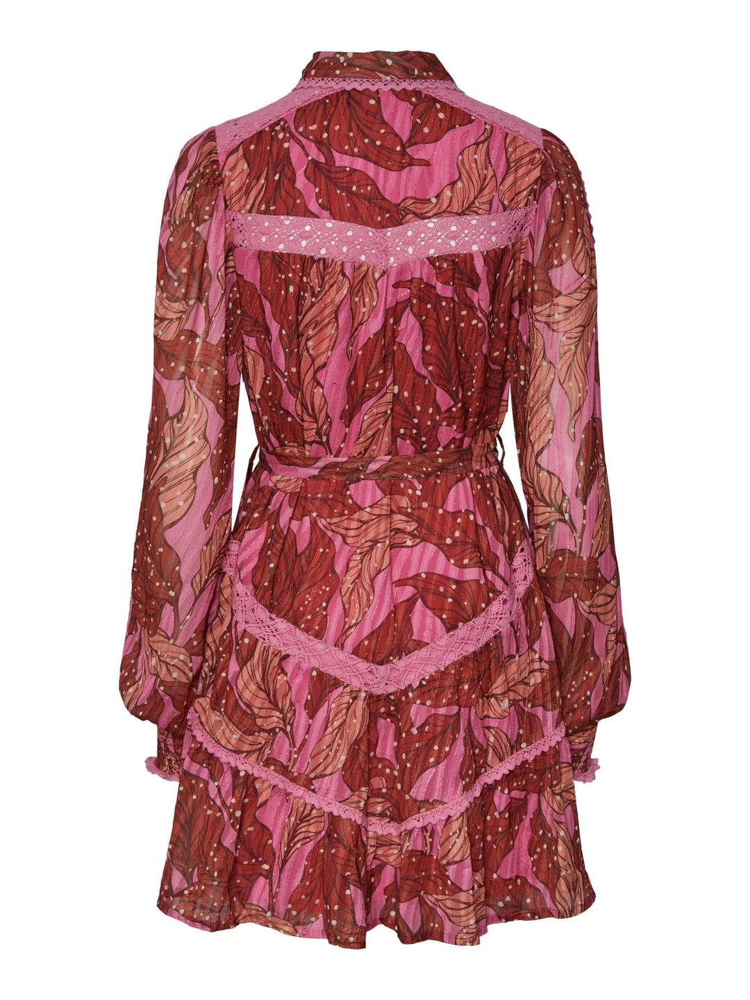 Yasacacia Lurex Ls Dress S. Aurora Pink | Kjoler | Smuk - Dameklær på nett