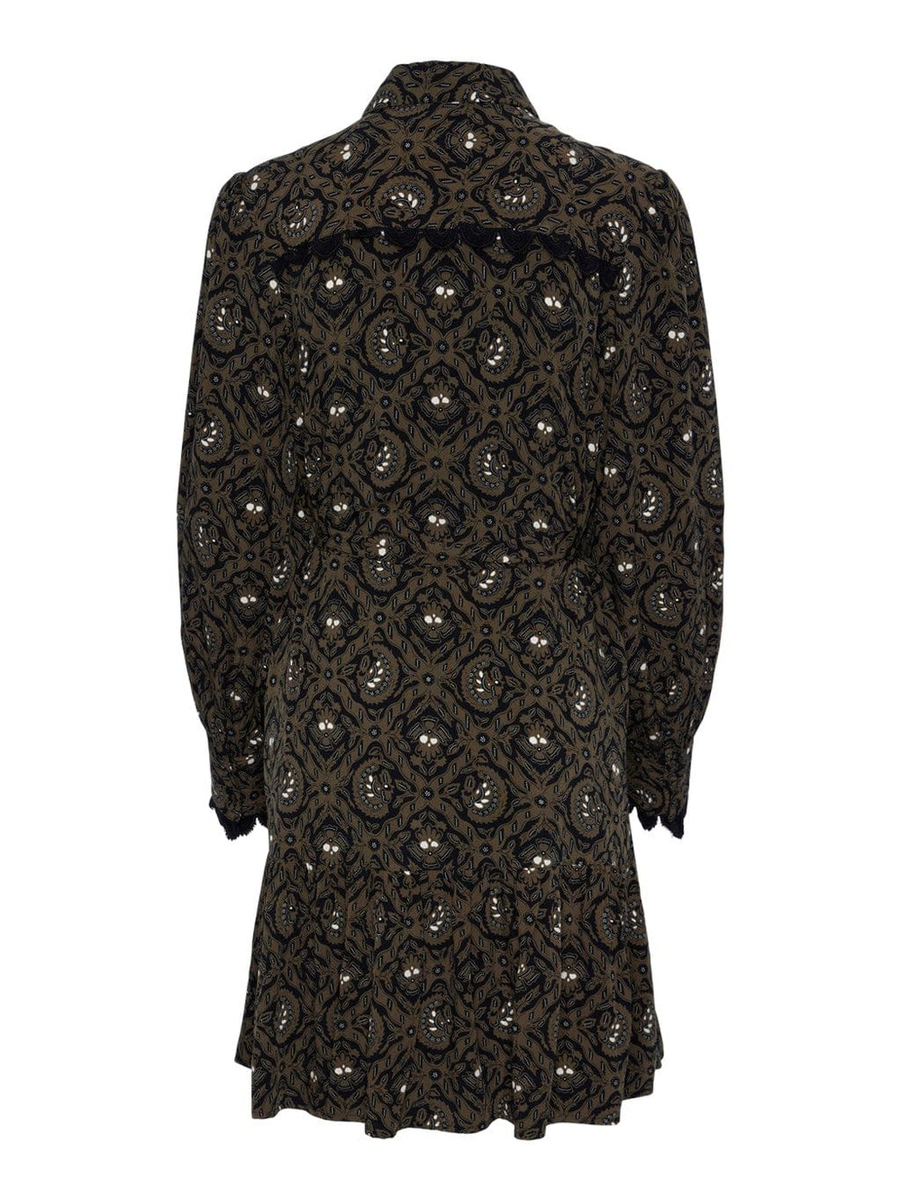 Yasbilla Ls Shirt Dress S. Beech Billa Print | Kjoler | Smuk - Dameklær på nett