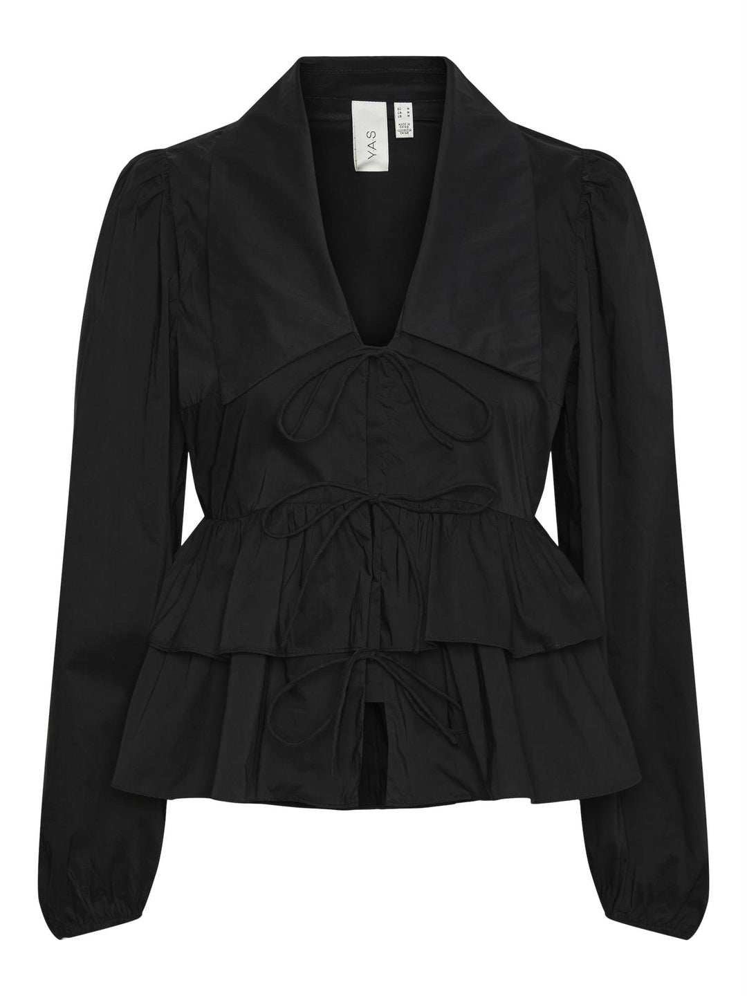 Yascelina Ls Top Black | Topper | Smuk - Dameklær på nett
