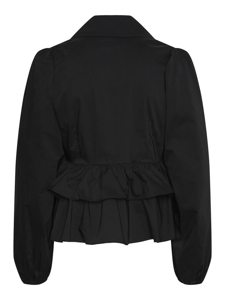 Yascelina Ls Top Black | Topper | Smuk - Dameklær på nett