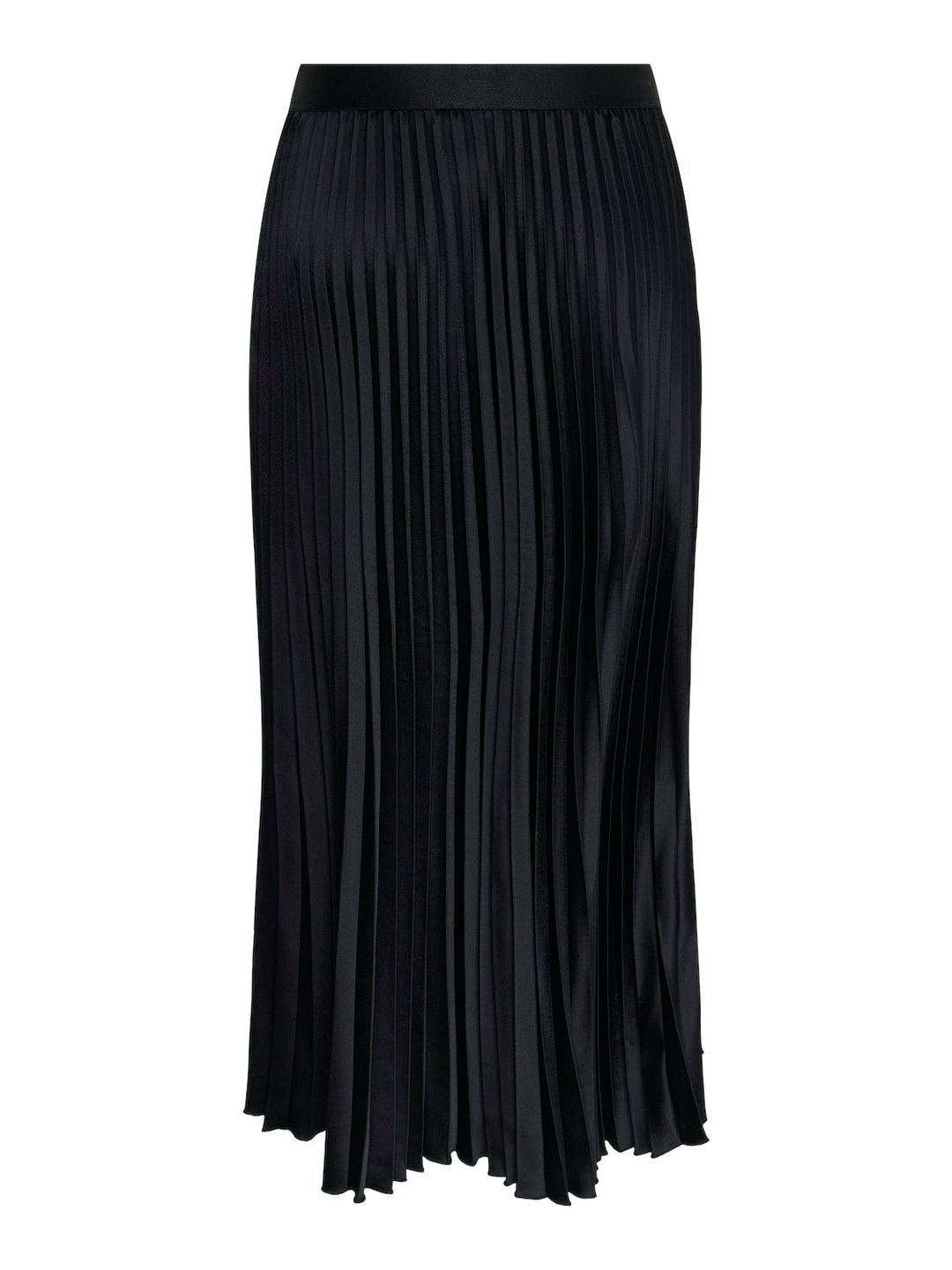Yasceline Hw Midi Skirt Black | Skjørt | Smuk - Dameklær på nett
