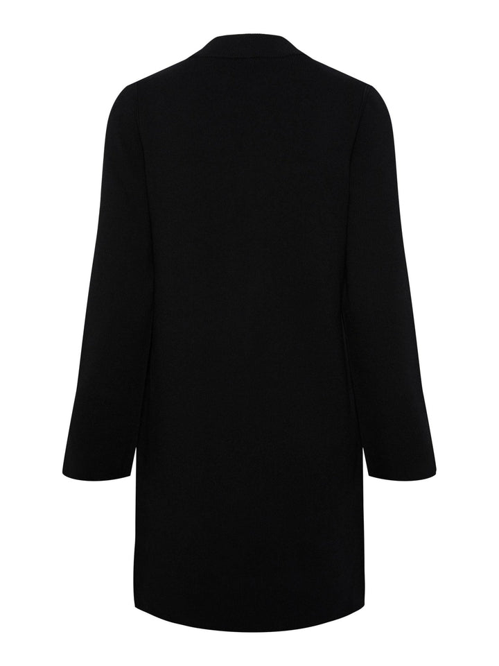 Yasdima Ls Knit Dress S. Black | Kjoler | Smuk - Dameklær på nett