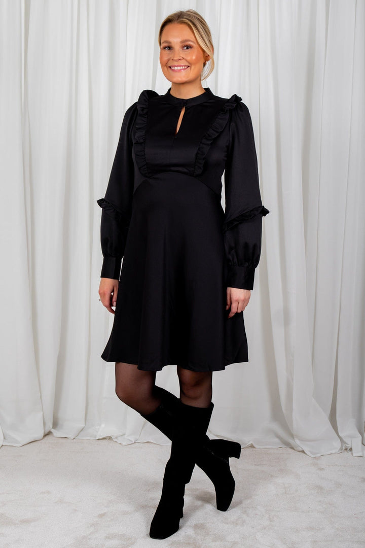 Yasferni Ls Dress Black | Kjoler | Smuk - Dameklær på nett