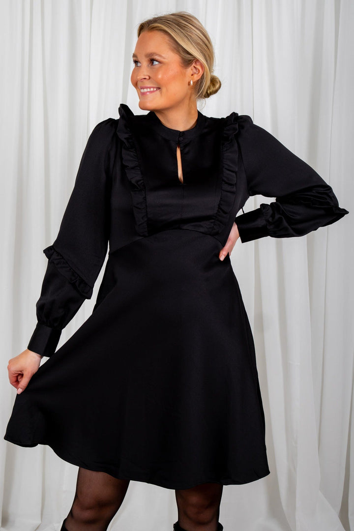 Yasferni Ls Dress Black | Kjoler | Smuk - Dameklær på nett