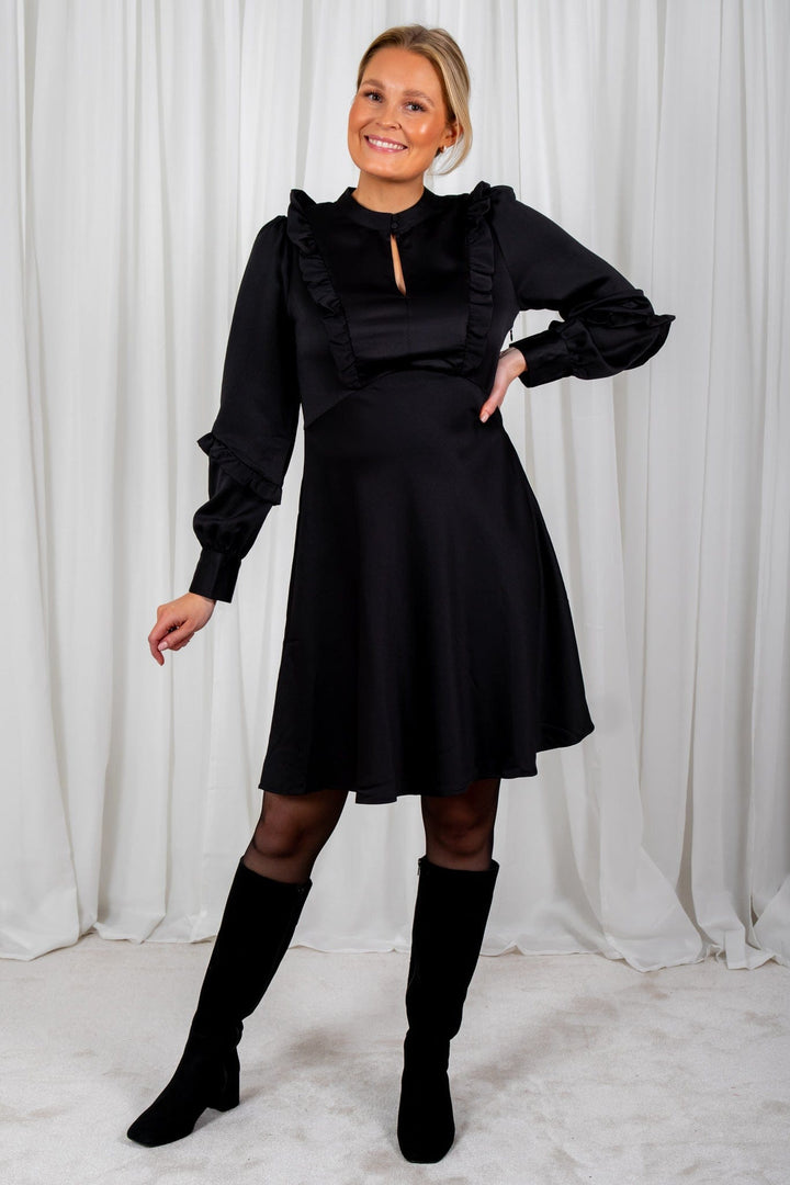 Yasferni Ls Dress Black | Kjoler | Smuk - Dameklær på nett