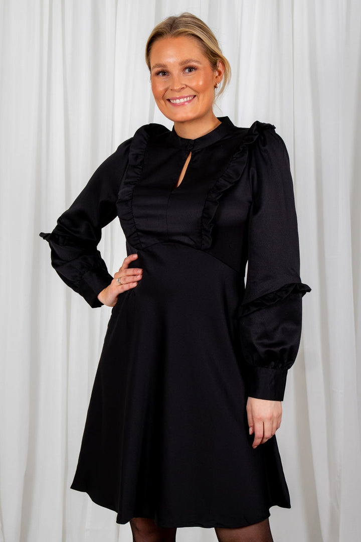 Yasferni Ls Dress Black | Kjoler | Smuk - Dameklær på nett
