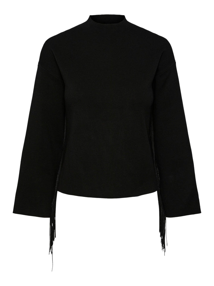 Yasfringa 7/8 Knit Pullover S. Black | Genser | Smuk - Dameklær på nett