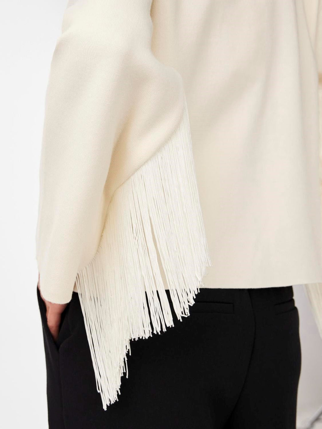 Yasfringa Ls O-Neck Knit Pullover Birch | Genser | Smuk - Dameklær på nett