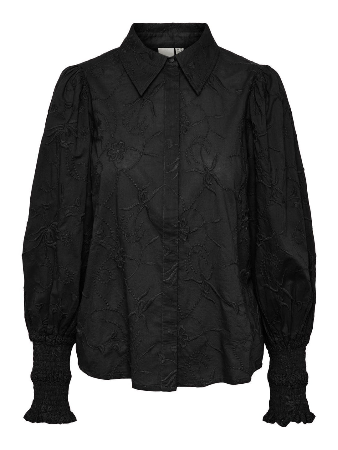 Yasgia Ls Shirt S. Black | Skjorter og bluser | Smuk - Dameklær på nett