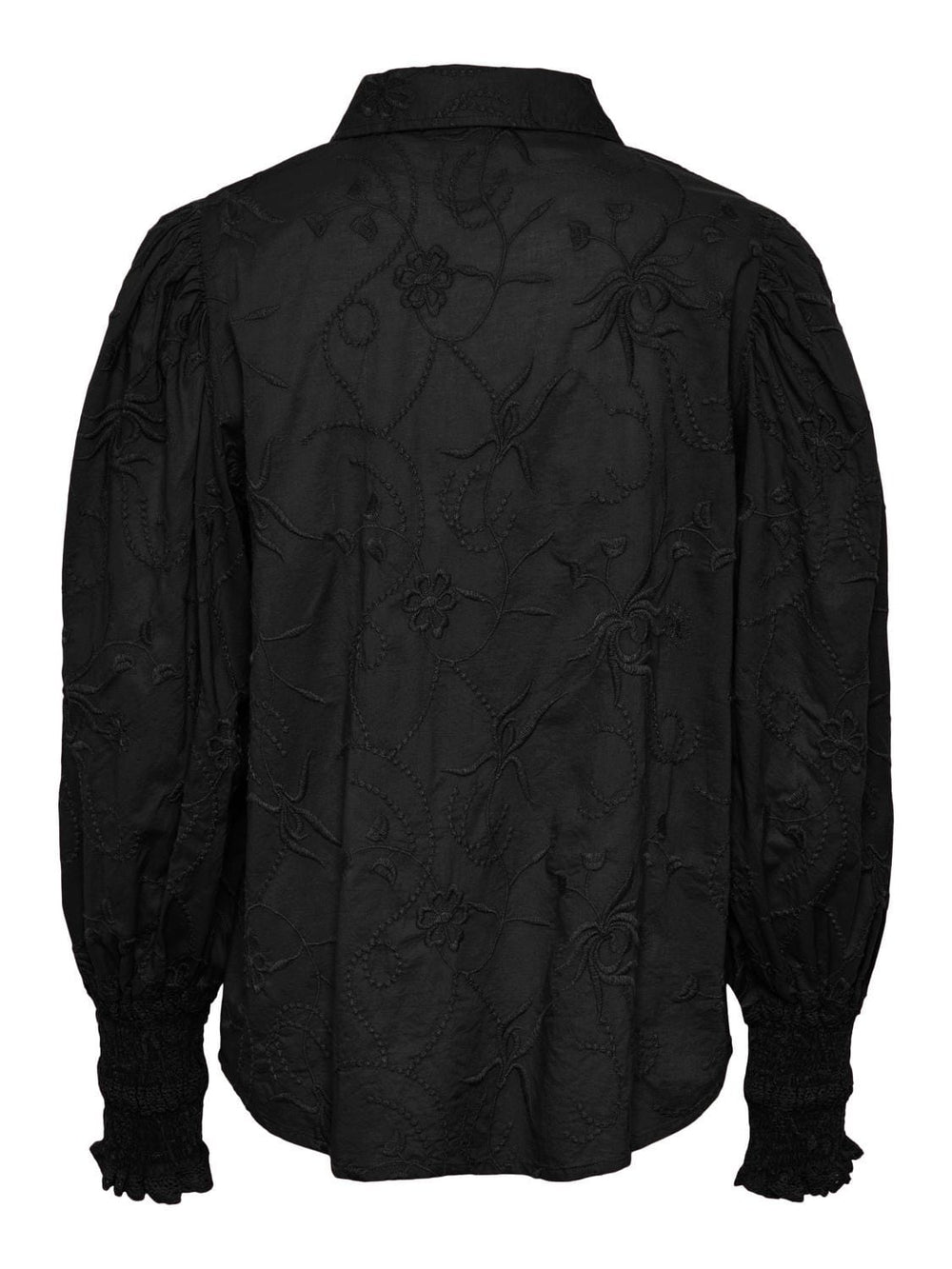 Yasgia Ls Shirt S. Black | Skjorter og bluser | Smuk - Dameklær på nett