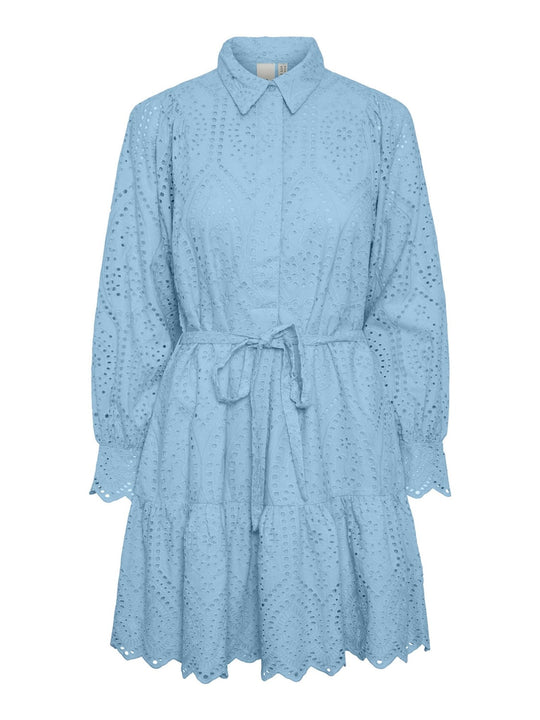 Yasholi Ls Dress Blue