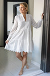 Yasholi Ls Dress S. Star White