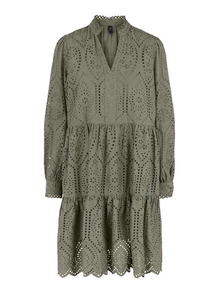 Yasholi Ls Dress Vetiver | Kjoler | Smuk - Dameklær på nett