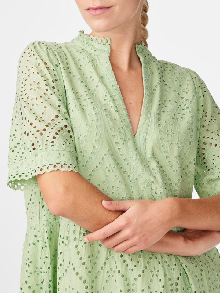 Yasholi Ss Dress Quiet Green | Kjoler | Smuk - Dameklær på nett