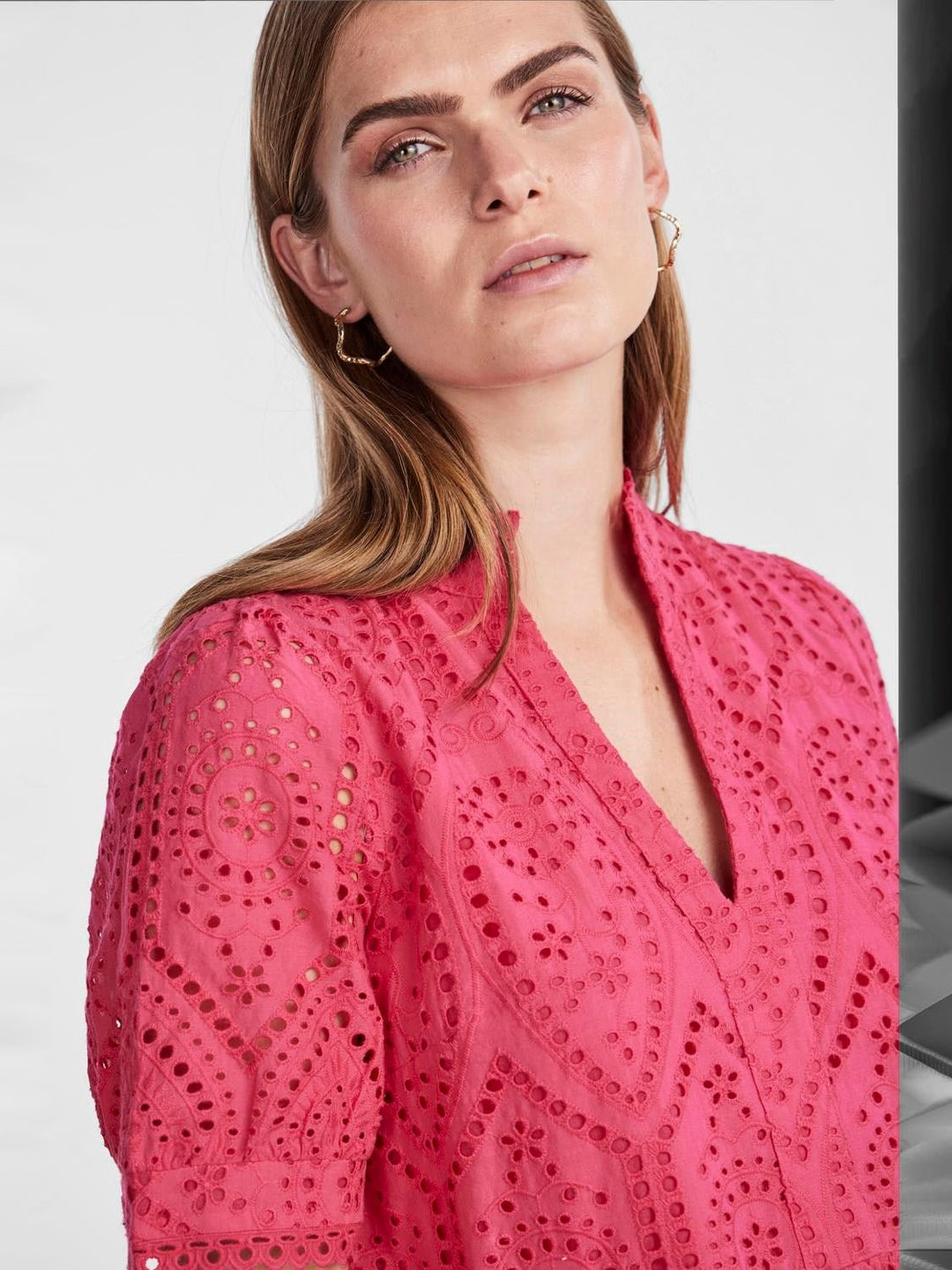 Yasholi Ss Dress Raspberry Sorbet | Kjoler | Smuk - Dameklær på nett