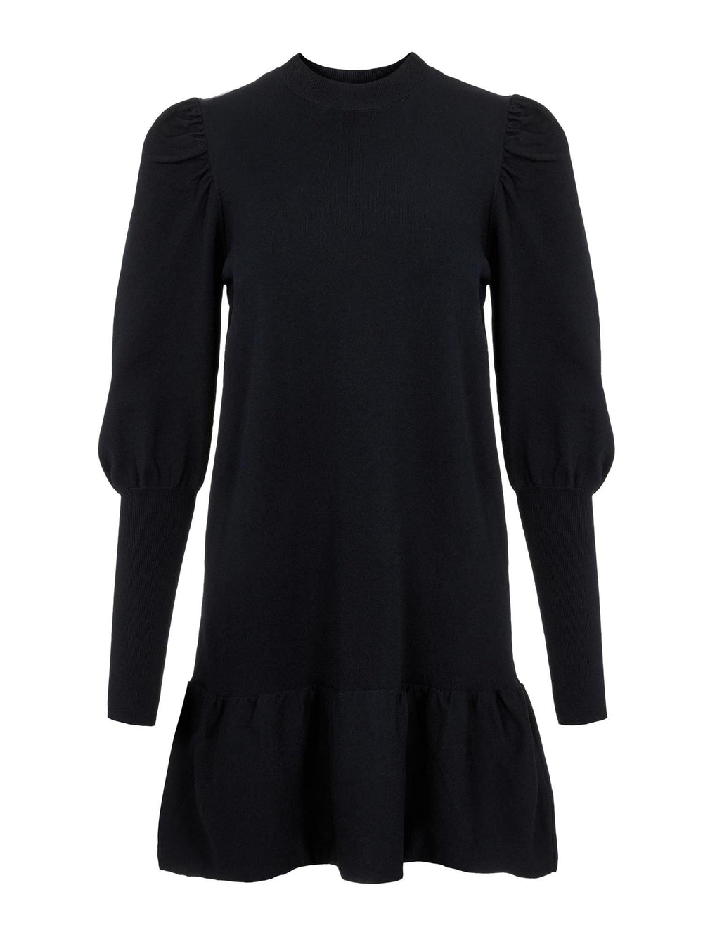 Yasines Ls Knit Dress Black | Kjoler | Smuk - Dameklær på nett