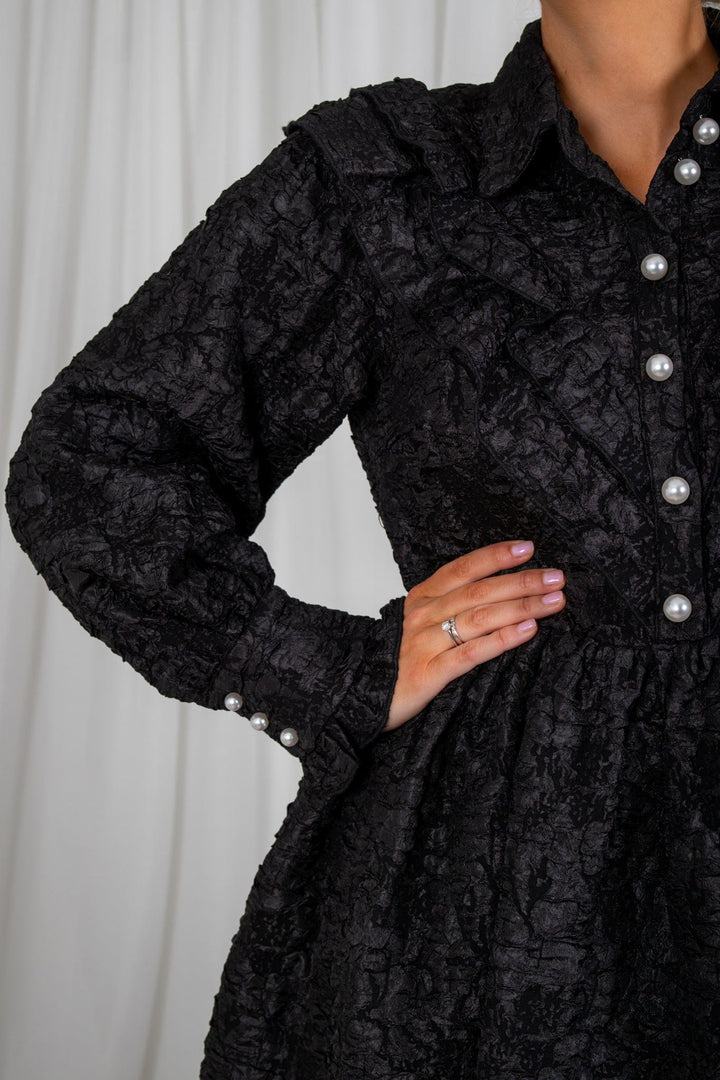 Yasjuel Ls Dress Black | Kjoler | Smuk - Dameklær på nett
