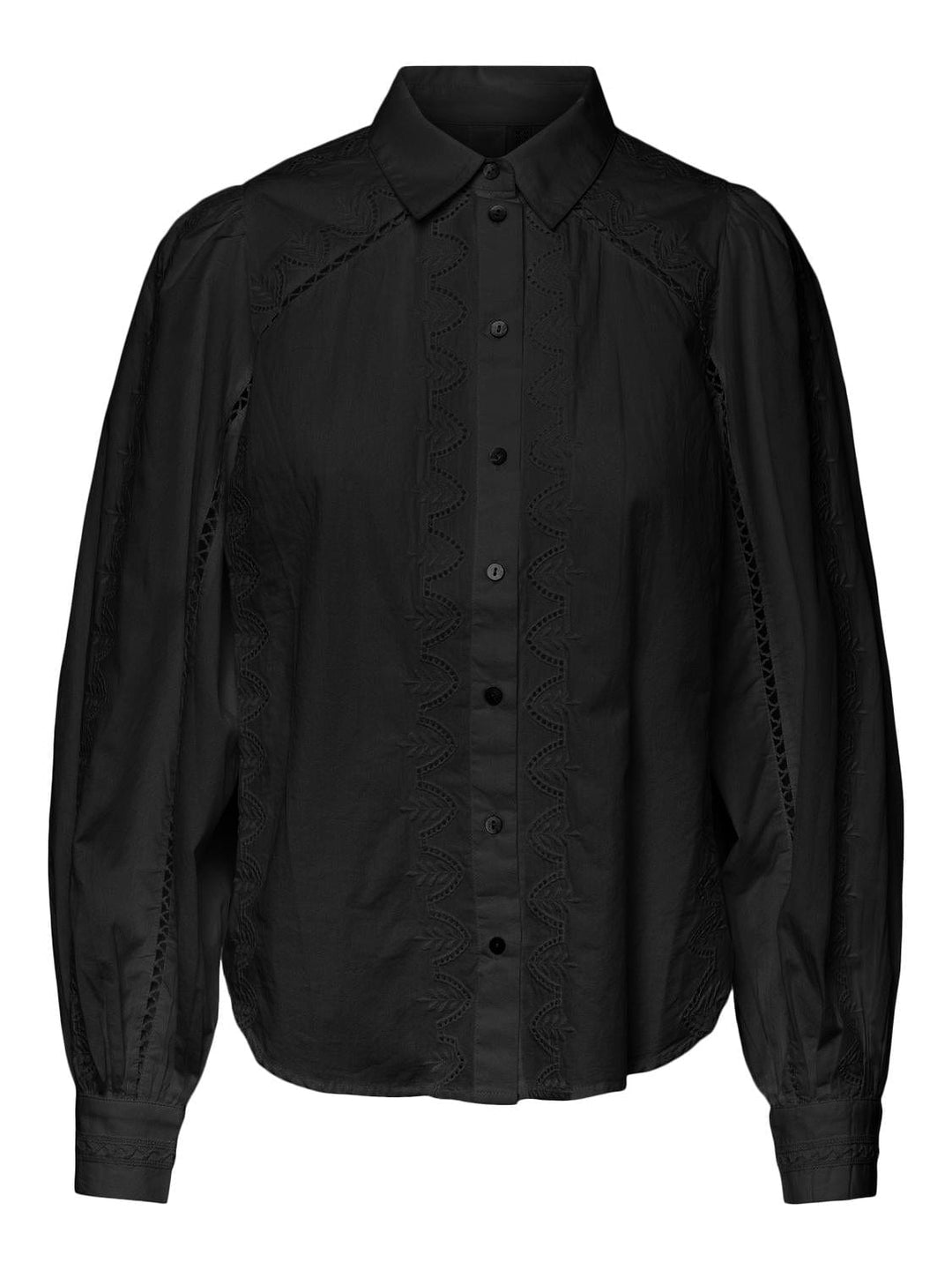 Yaskenora Ls Shirt Black | Skjorter og bluser | Smuk - Dameklær på nett