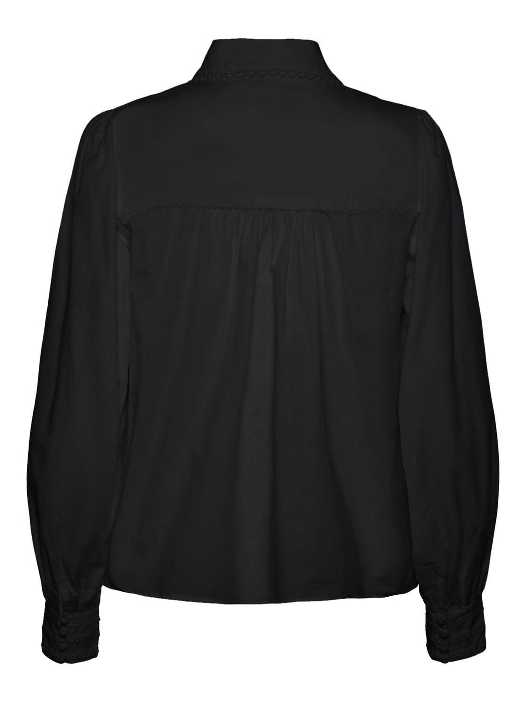 Yasmelly Ls Shirt S. Black | Skjorter og bluser | Smuk - Dameklær på nett