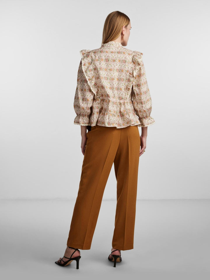 Yasnoru 3/4 Shirt S. Birch | Skjorter og bluser | Smuk - Dameklær på nett