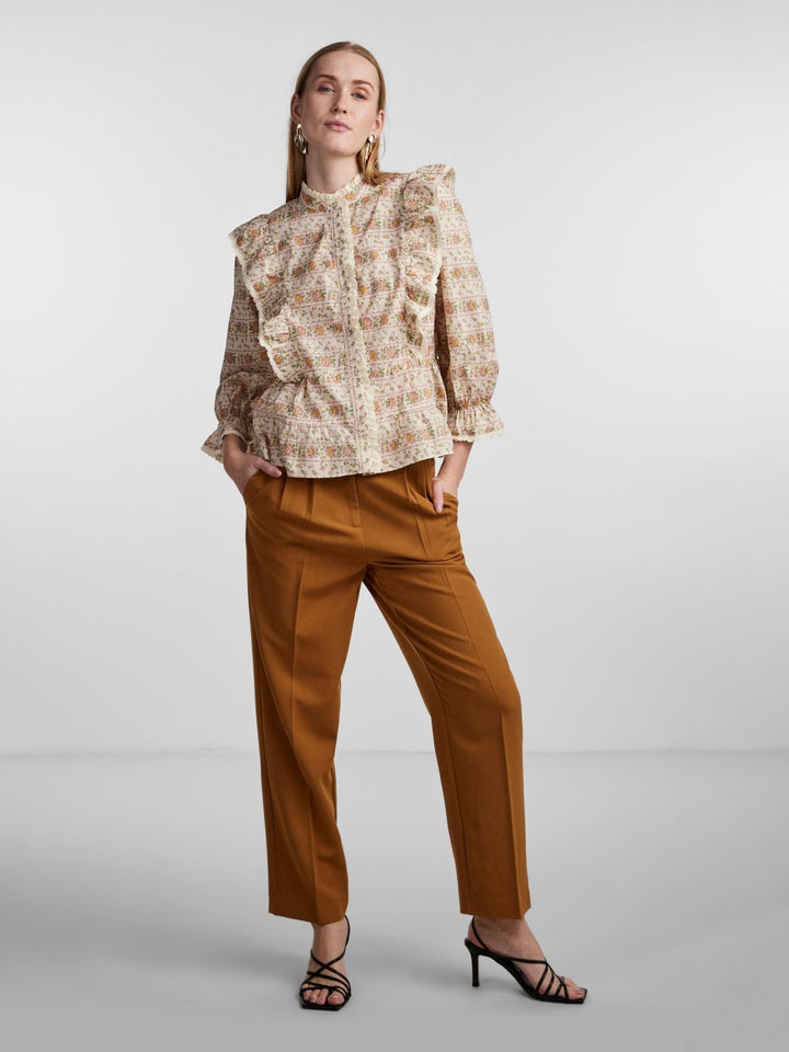 Yasnoru 3/4 Shirt S. Birch | Skjorter og bluser | Smuk - Dameklær på nett