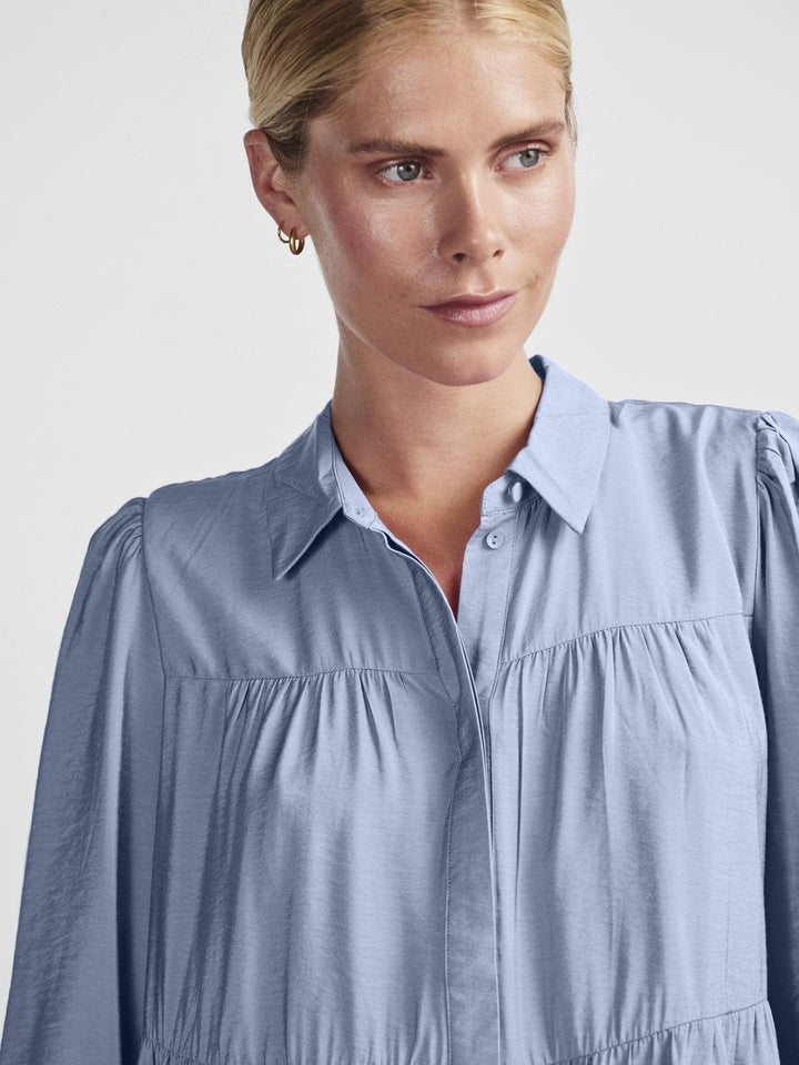 Yaspala Ls Shirt Dress Kentucky Blue | Kjoler | Smuk - Dameklær på nett
