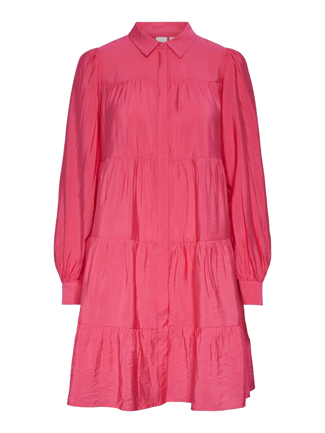 Yaspala Ls Shirt Dress Raspberry Sorbet | Kjoler | Smuk - Dameklær på nett