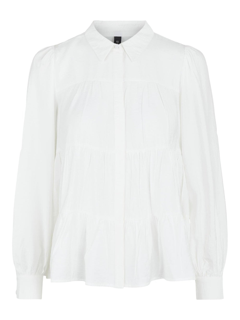 Yaspala Ls Shirt Star White | Skjorter og bluser | Smuk - Dameklær på nett