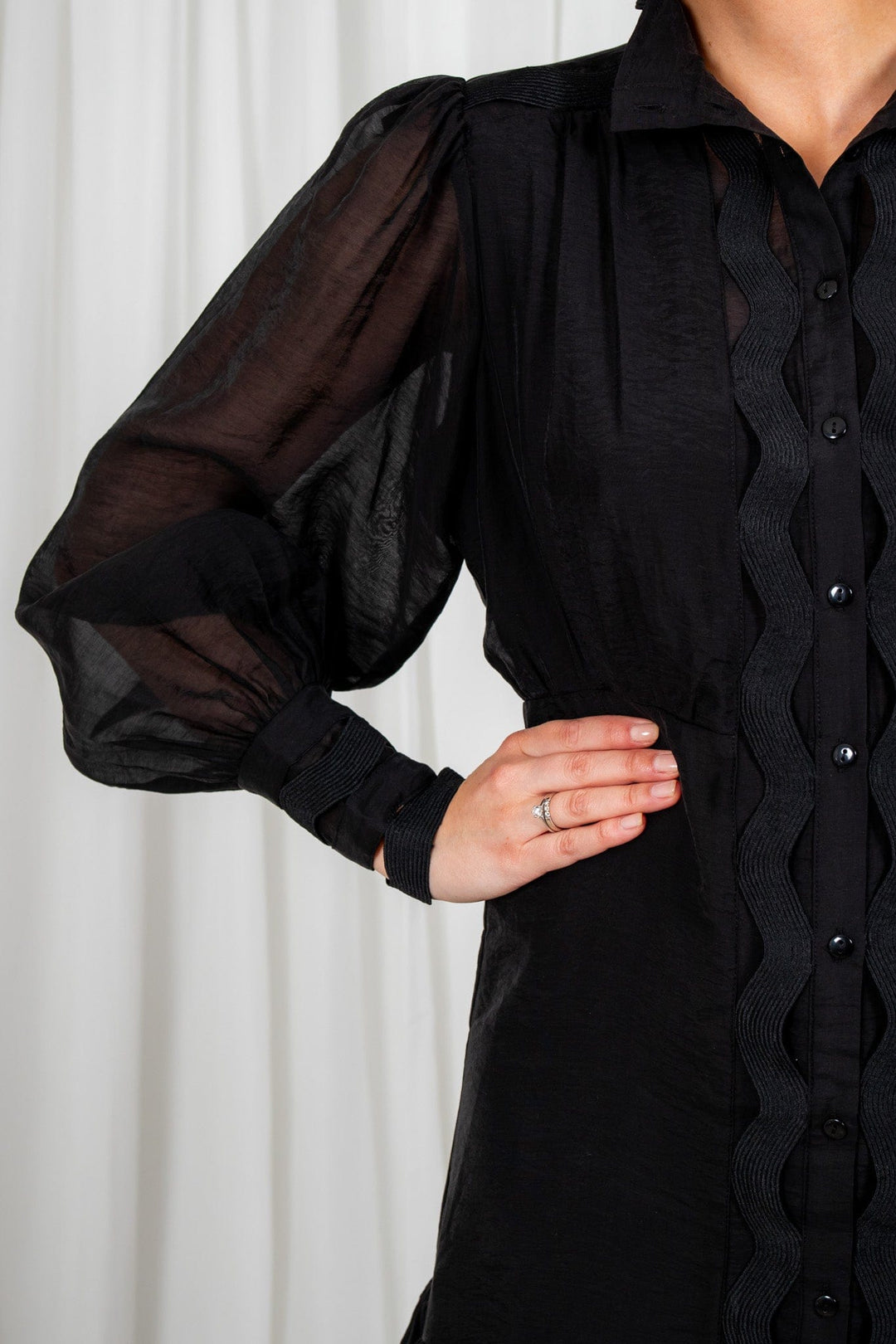 Yasponira Ls Dress S. Black | Kjoler | Smuk - Dameklær på nett