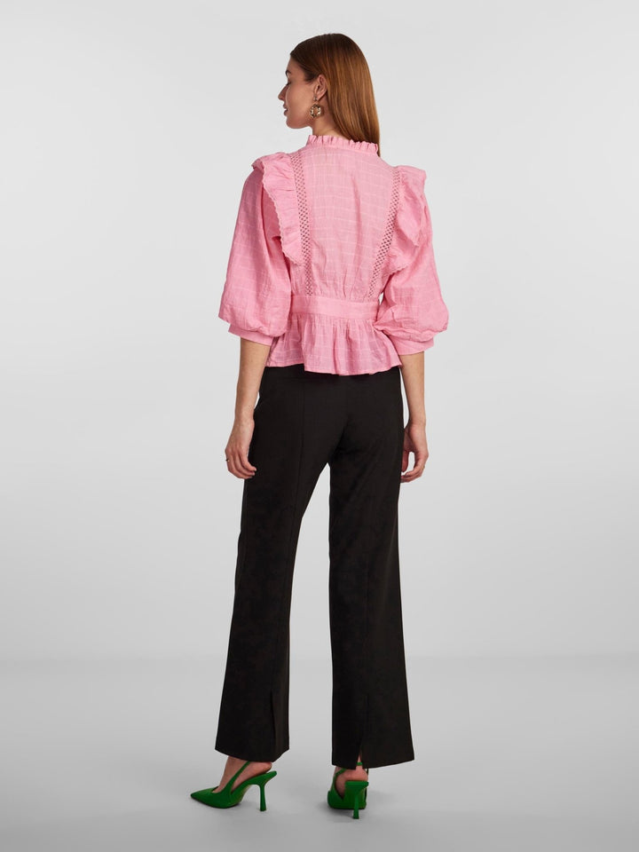 Yasranja 3/4 Shirt Rosebloom | Skjorter og bluser | Smuk - Dameklær på nett
