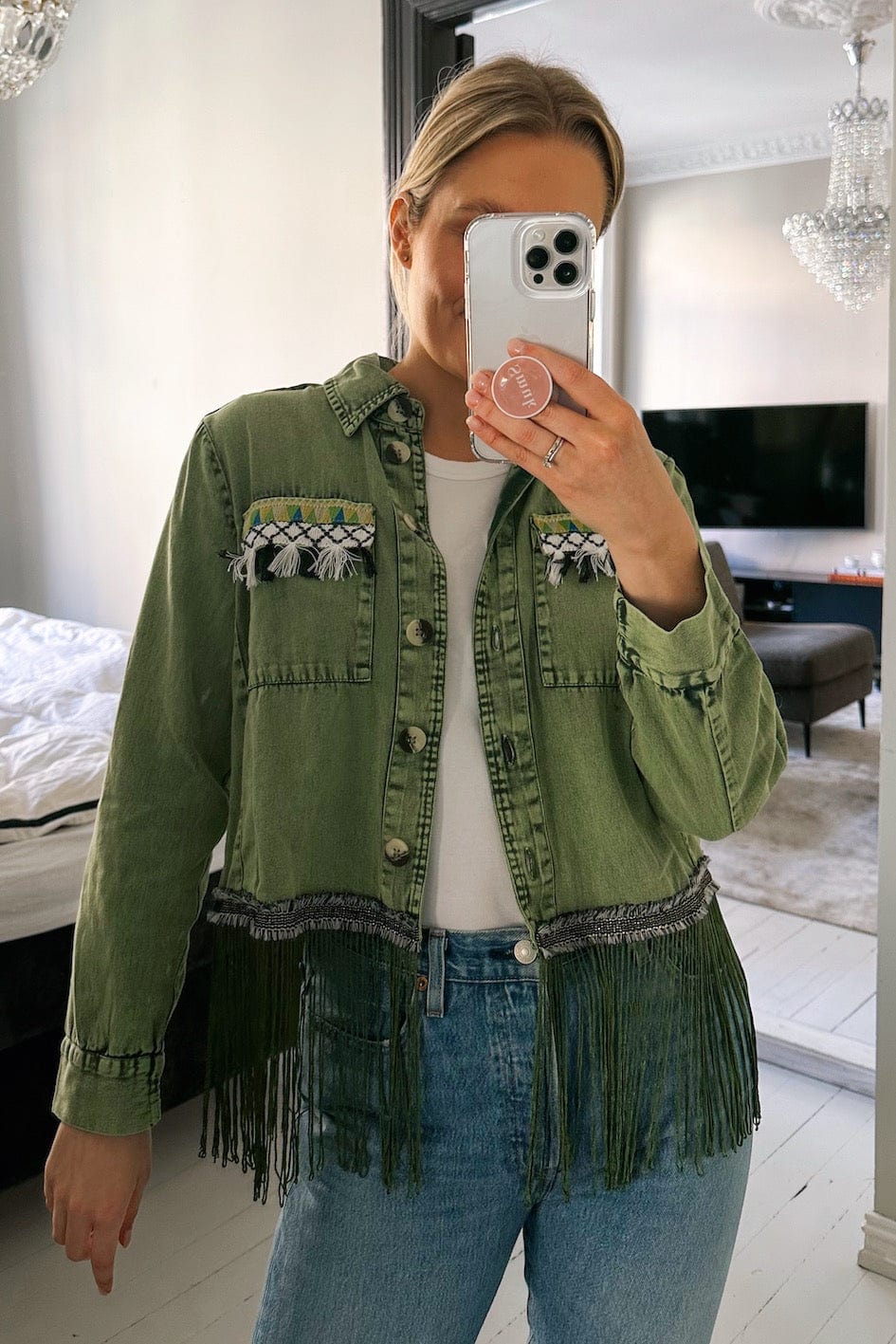 Yassirocca Ls Jacket Loden Green | Yttertøy | Smuk - Dameklær på nett