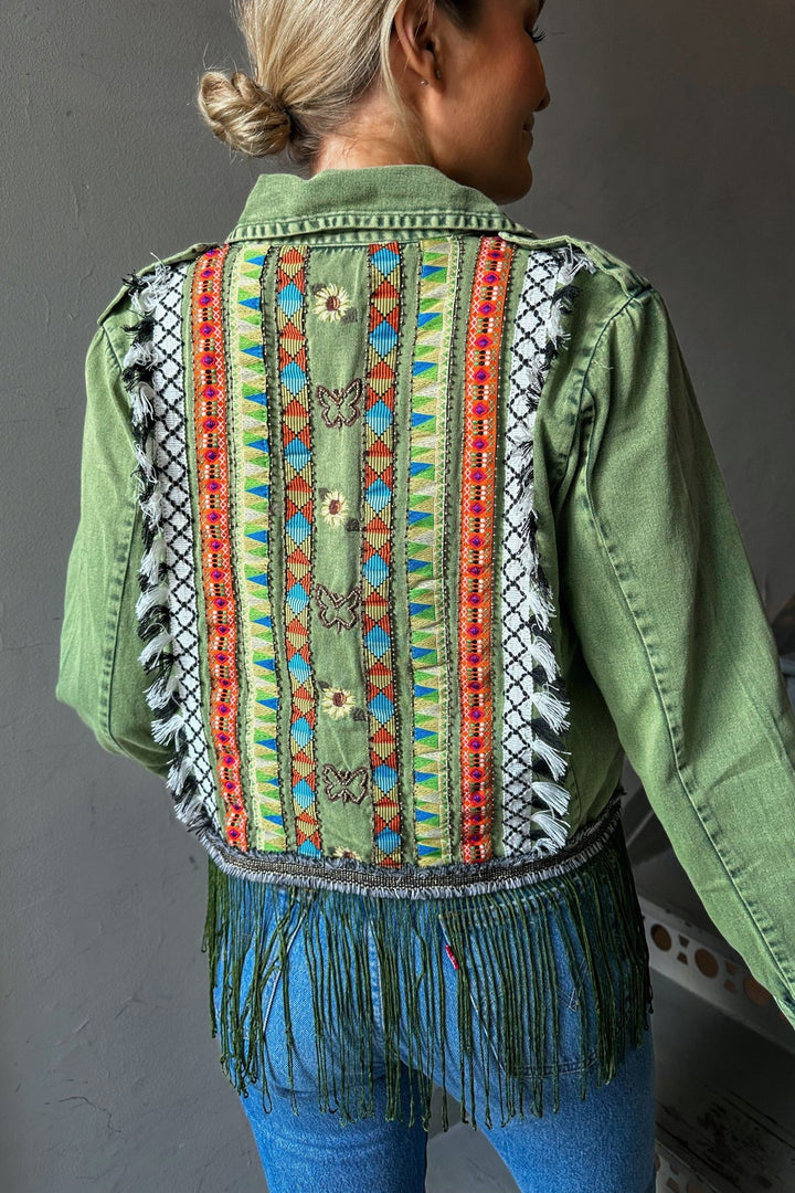 Yassirocca Ls Jacket Loden Green | Yttertøy | Smuk - Dameklær på nett