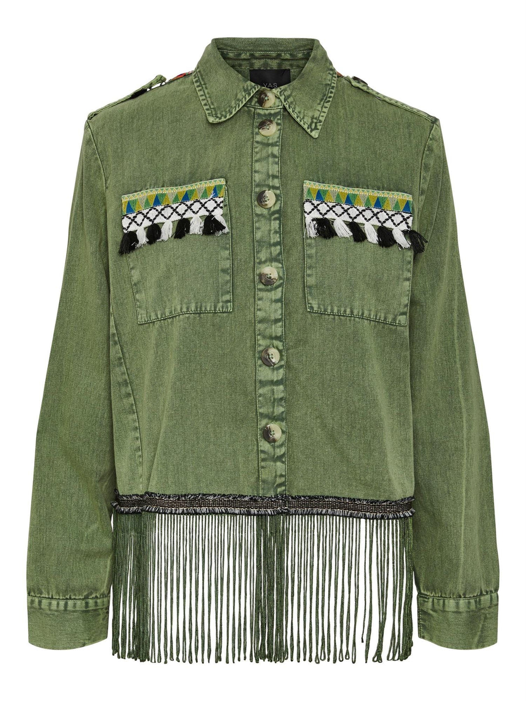 Yassirocca Ls Jacket Loden Green | Yttertøy | Smuk - Dameklær på nett