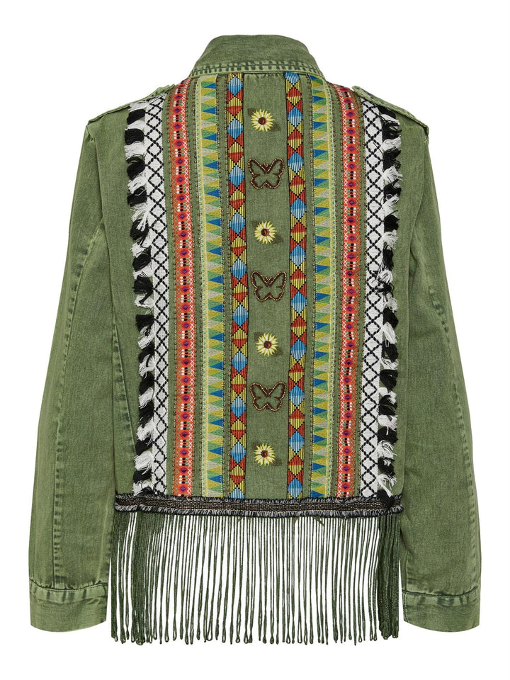 Yassirocca Ls Jacket Loden Green | Yttertøy | Smuk - Dameklær på nett