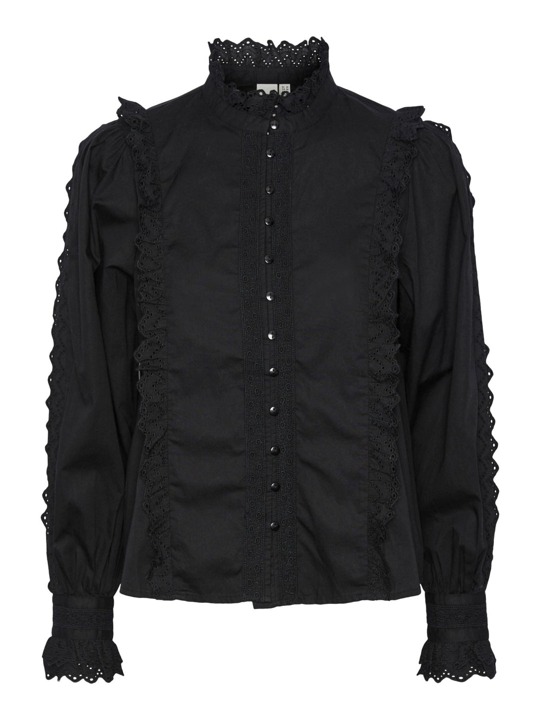 Yassiv Ls Shirt Black | Skjorter og bluser | Smuk - Dameklær på nett