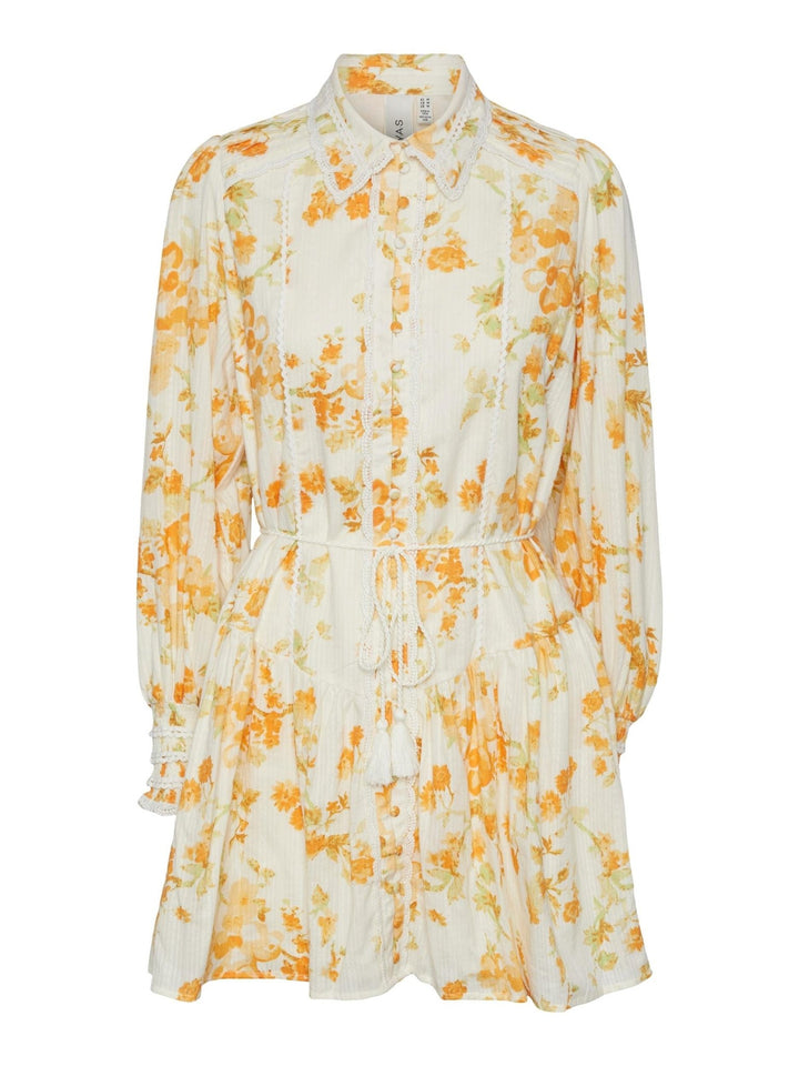 Yassomelli Ls Shirt Dress Birch | Kjoler | Smuk - Dameklær på nett