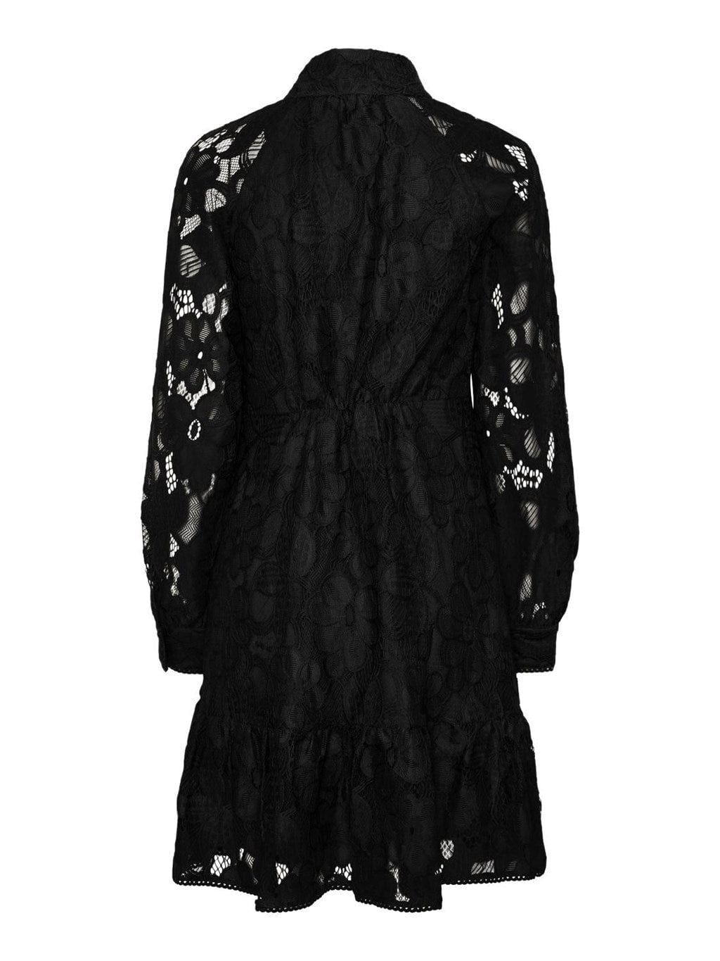 Yasstilla Ls Lace Dress Black | Kjoler | Smuk - Dameklær på nett