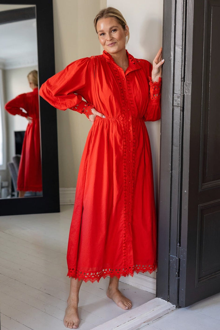 Yastrima LS Long Shirt Dress S bittersweet | Kjoler | Smuk - Dameklær på nett