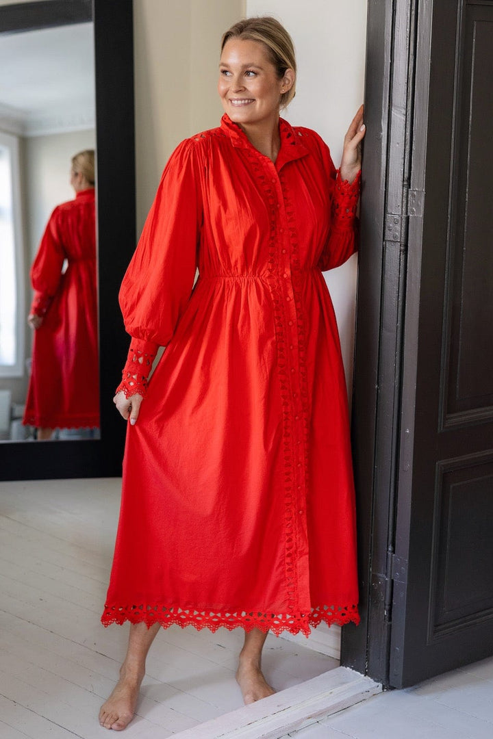Yastrima LS Long Shirt Dress S bittersweet | Kjoler | Smuk - Dameklær på nett