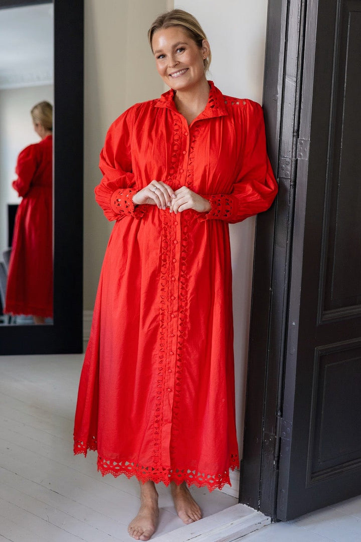 Yastrima LS Long Shirt Dress S bittersweet | Kjoler | Smuk - Dameklær på nett