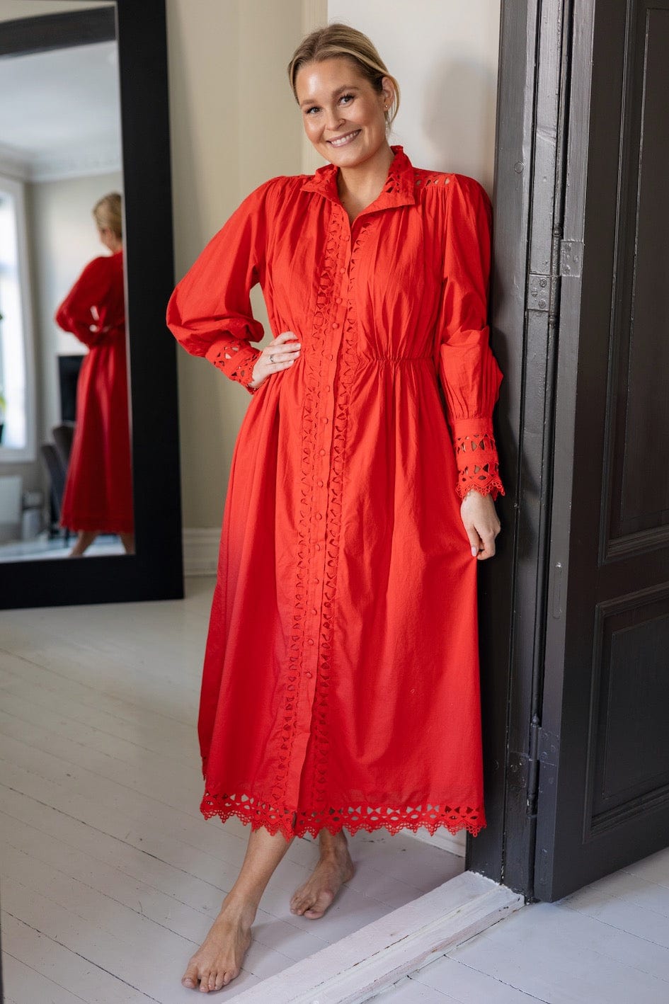 Yastrima LS Long Shirt Dress S bittersweet | Kjoler | Smuk - Dameklær på nett