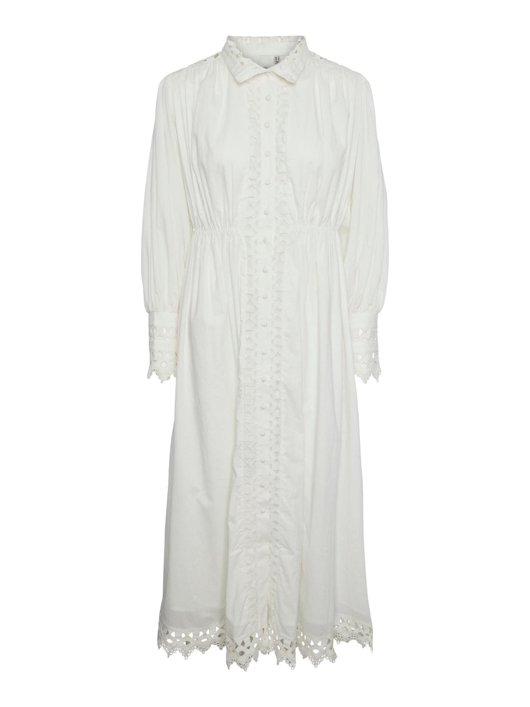 Yastrima LS Long Shirt Dress S Star White | Kjoler | Smuk - Dameklær på nett