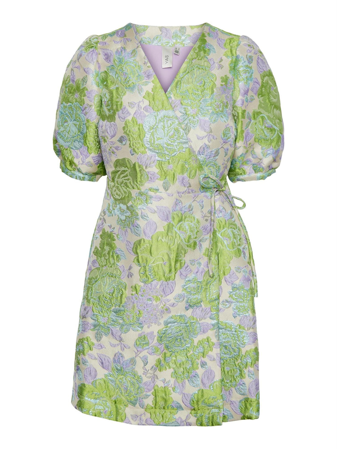 Yasvilla 2/4 Wrap Dress Violet Tulip | Kjoler | Smuk - Dameklær på nett