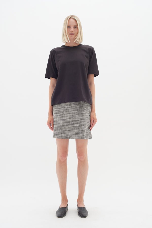 Zaccaiiw Skirt Black / White | Skjørt | Smuk - Dameklær på nett