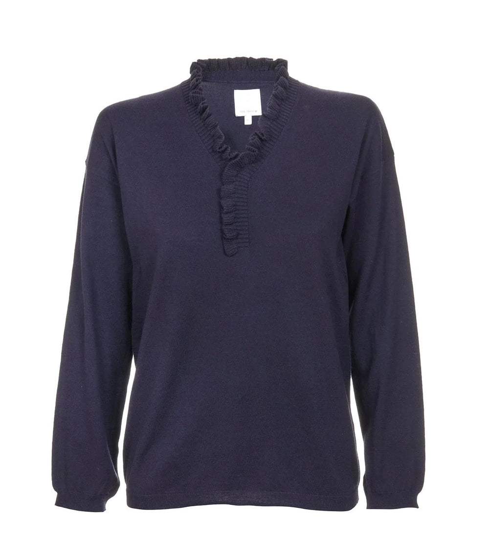 Zelda Pullover Navy | Genser | Smuk - Dameklær på nett