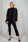 Zellaiw Long Blazer Black