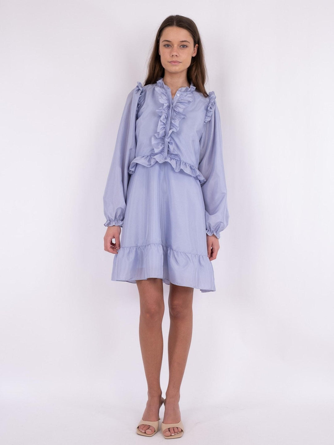 Zinka Solid Dress Light Blue | Kjoler | Smuk - Dameklær på nett