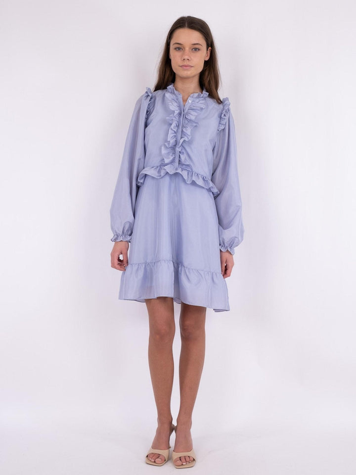 Zinka Solid Dress Light Blue | Kjoler | Smuk - Dameklær på nett